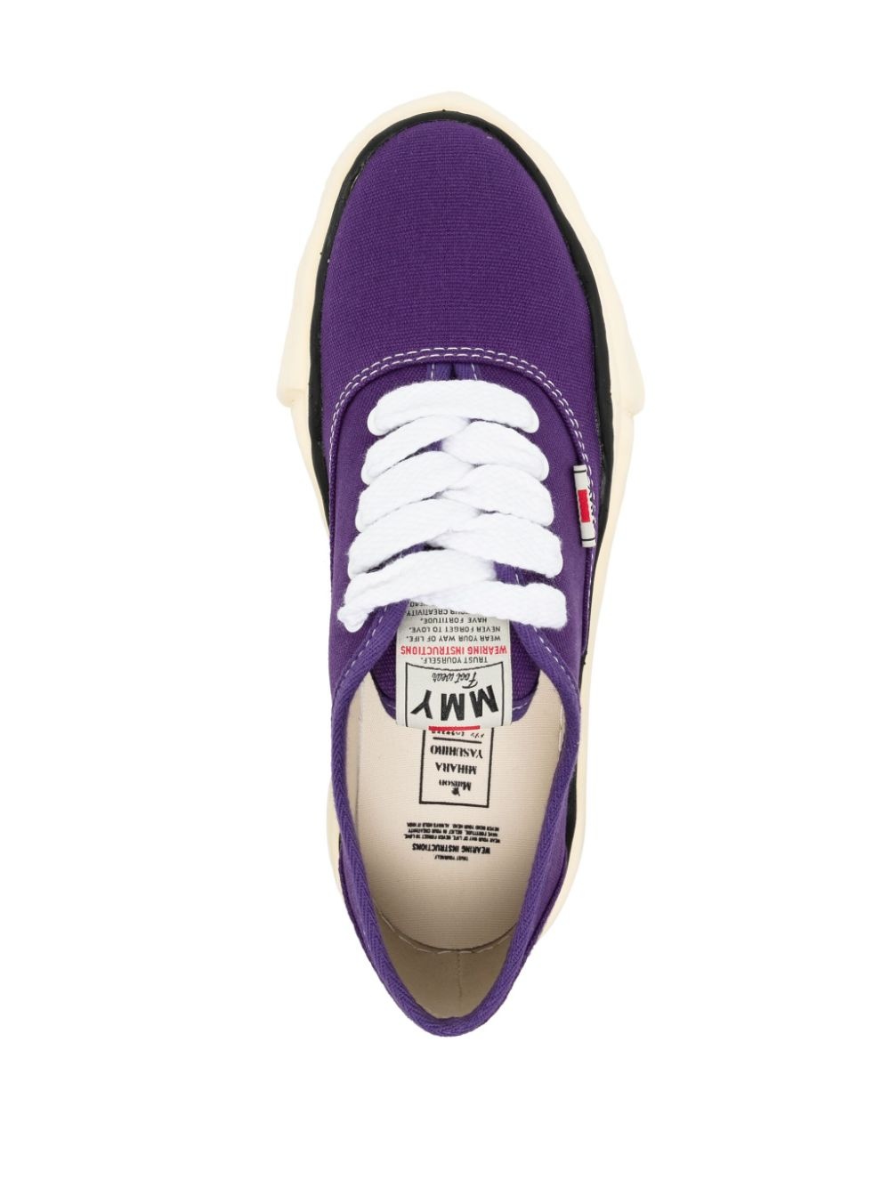 Baker cotton-canvas sneakers - 4