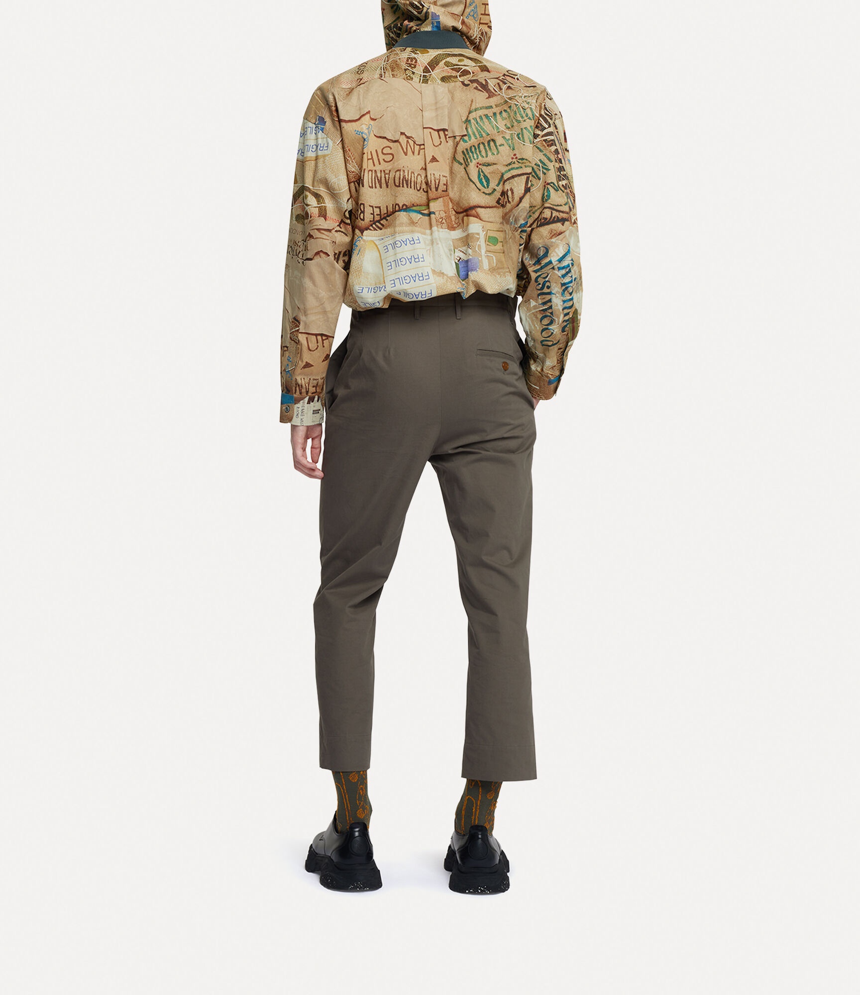 Vivienne Westwood｜LONG-SLEEVED SHIRTS (RIB HOODIE SHIRT Vivienne Westwood RIB HOODIE SHIRT | REVERSIBLE