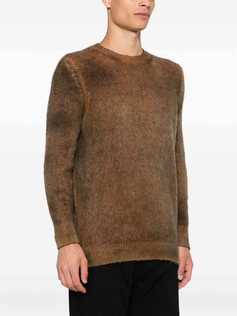 brushed crew-neck sweater 3