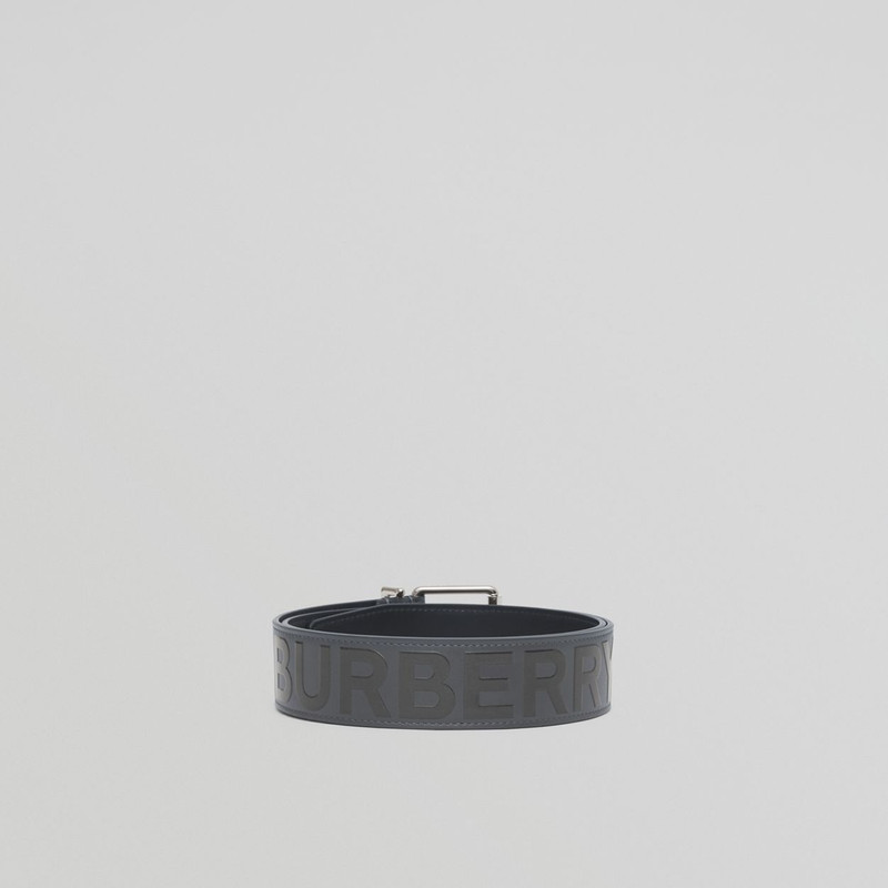 Horseferry Print Leather Belt 5