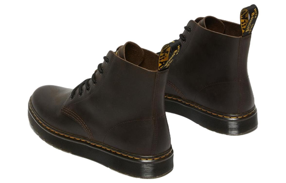 Dr. Martens Thurston Crazy Horse Leather Chukka Boots 'Dark Brown' 27779201 - 4