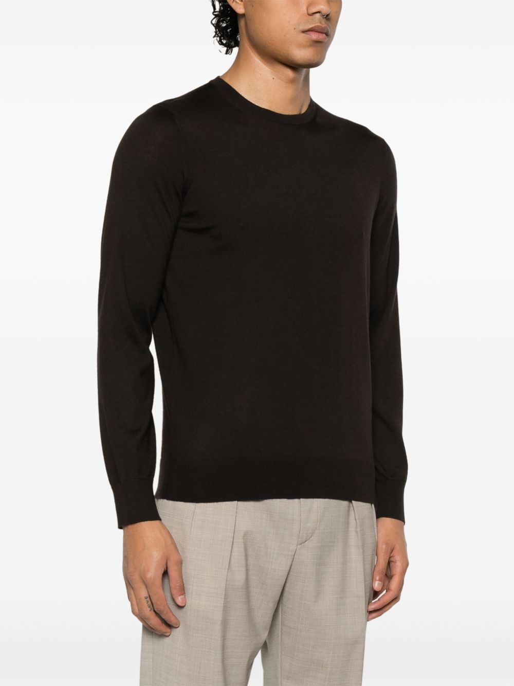 fine-knit sweater - 3
