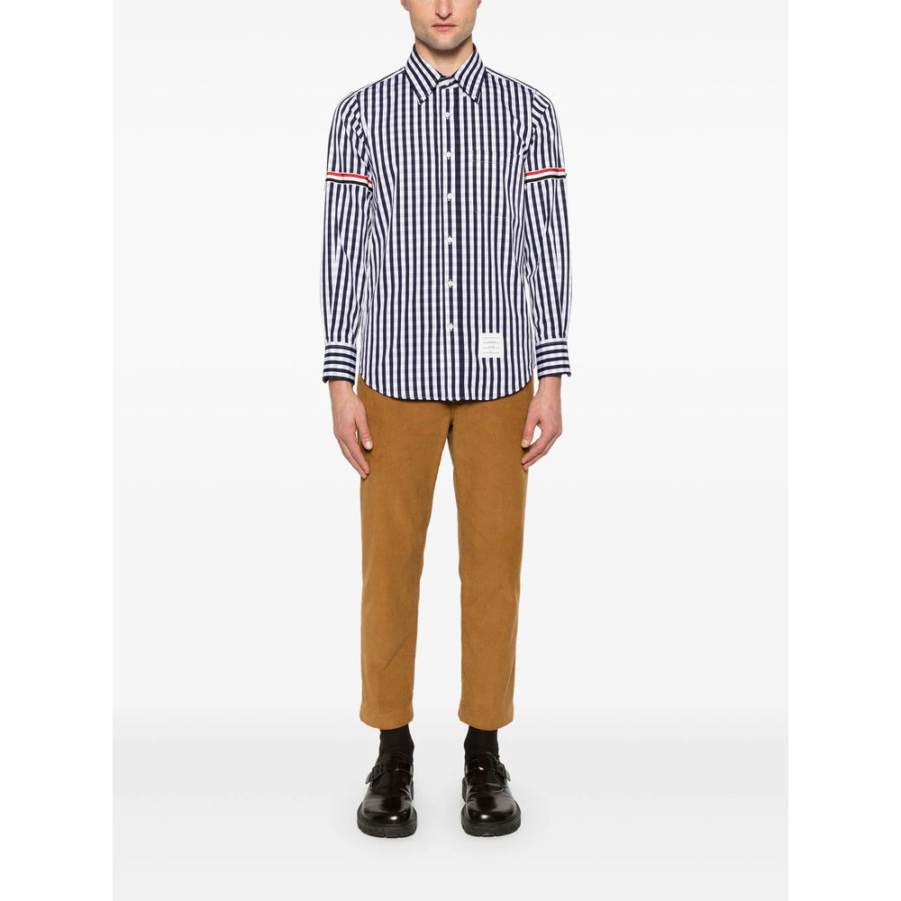 Thom Browne Blue Shirts Men - 3