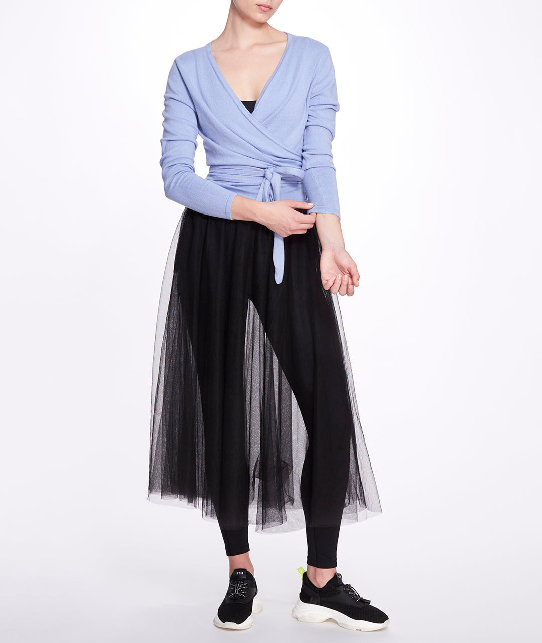 ANNE WRAP SWEATER - 4