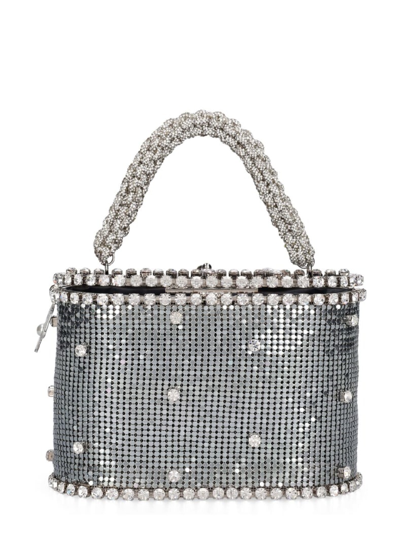 Holli Metal top handle bag - 5