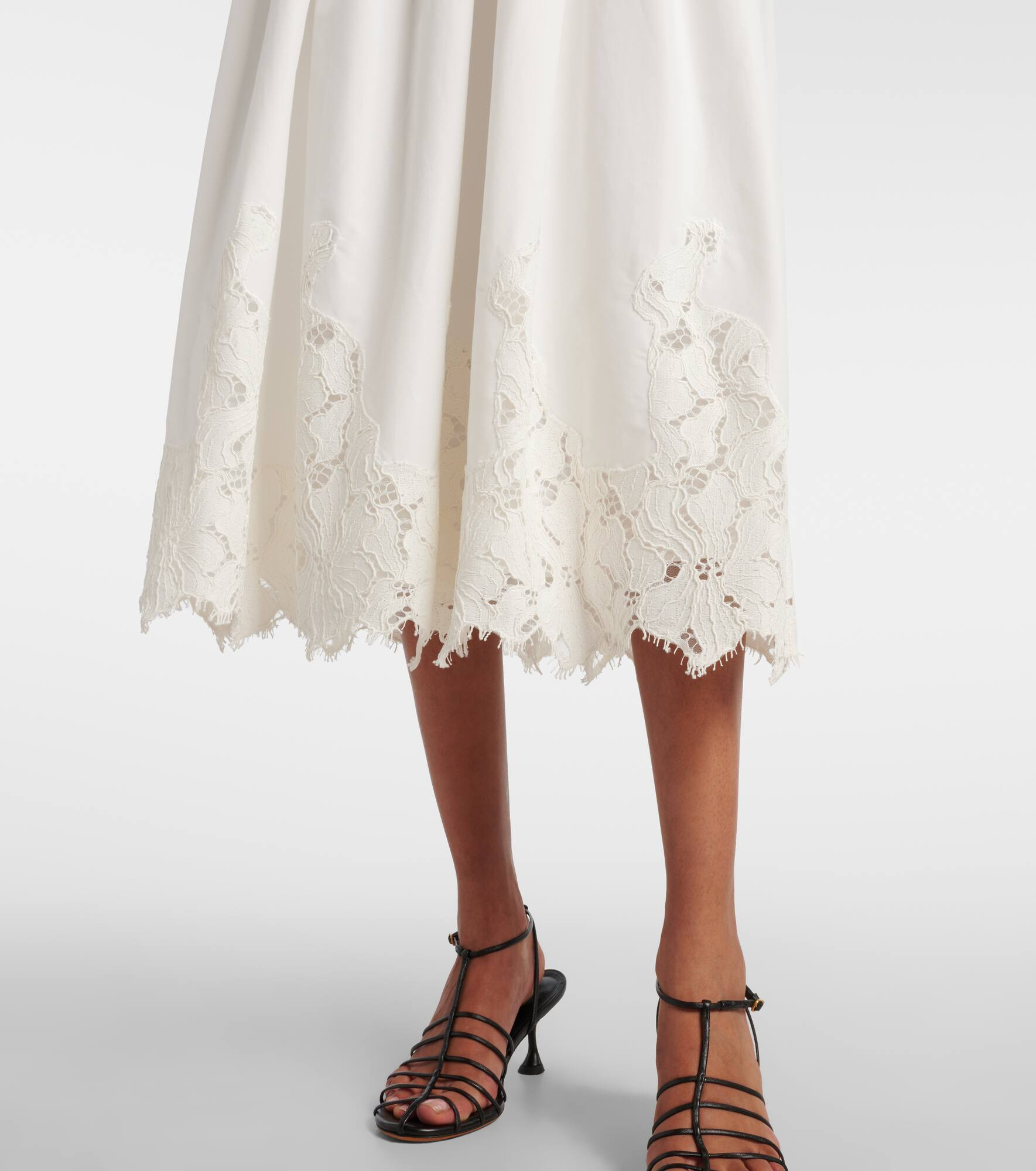 Lilianna cotton-blend midi dress - 6