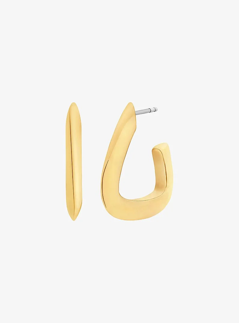 Square Hoop Earrings - 1