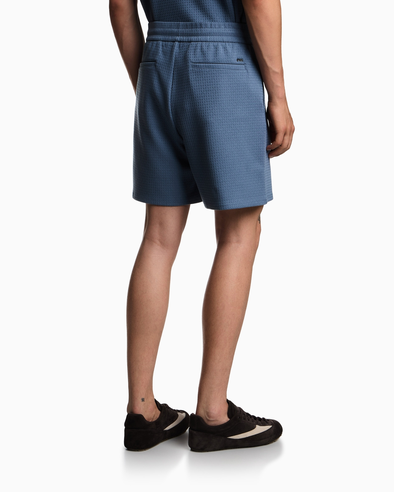 ASV LYOCELL-BLEND JACQUARD JERSEY BERMUDA SHORTS - 3