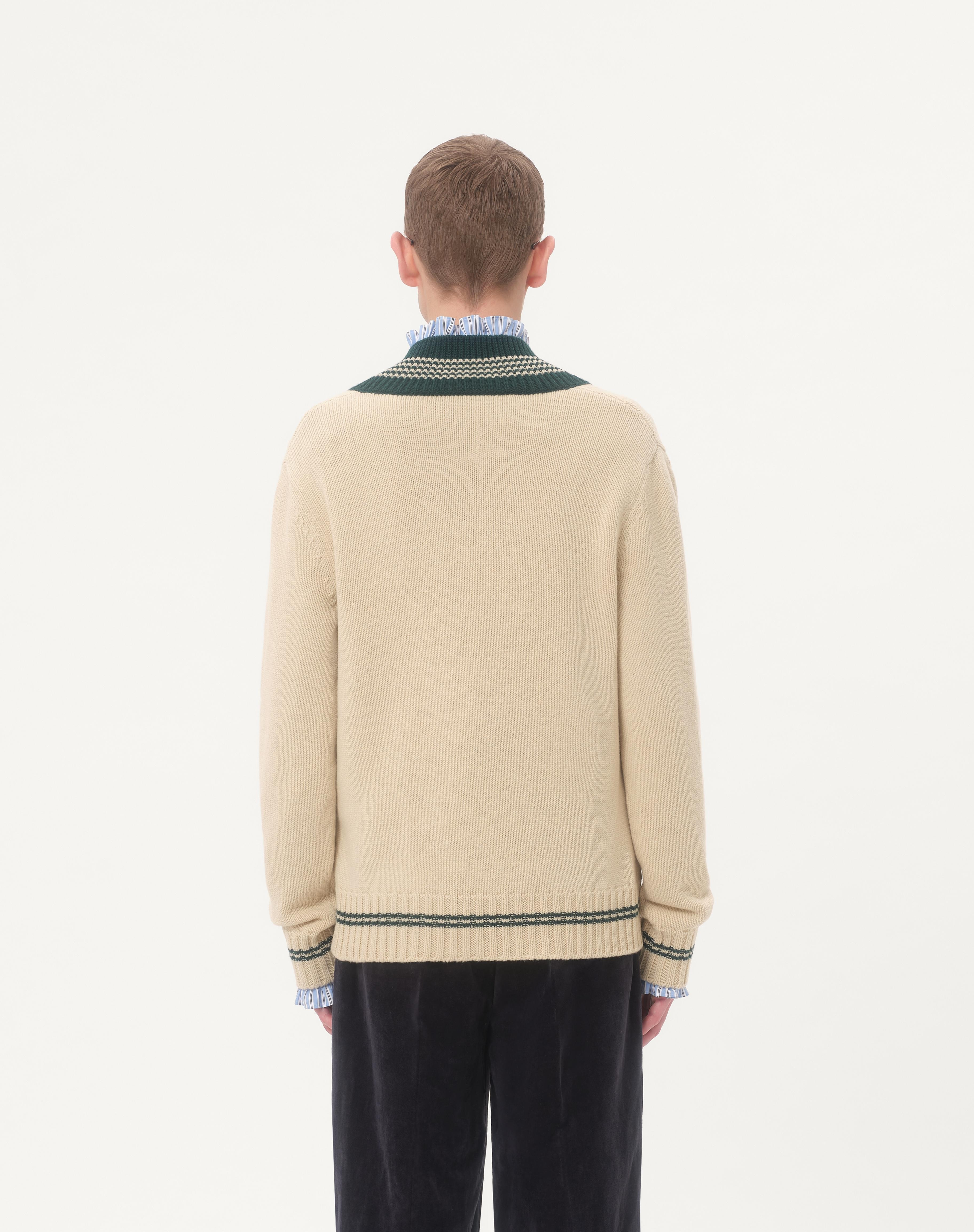 LE CHIEN DE LA MAISON JACQUARD WOOL SWEATER - 6