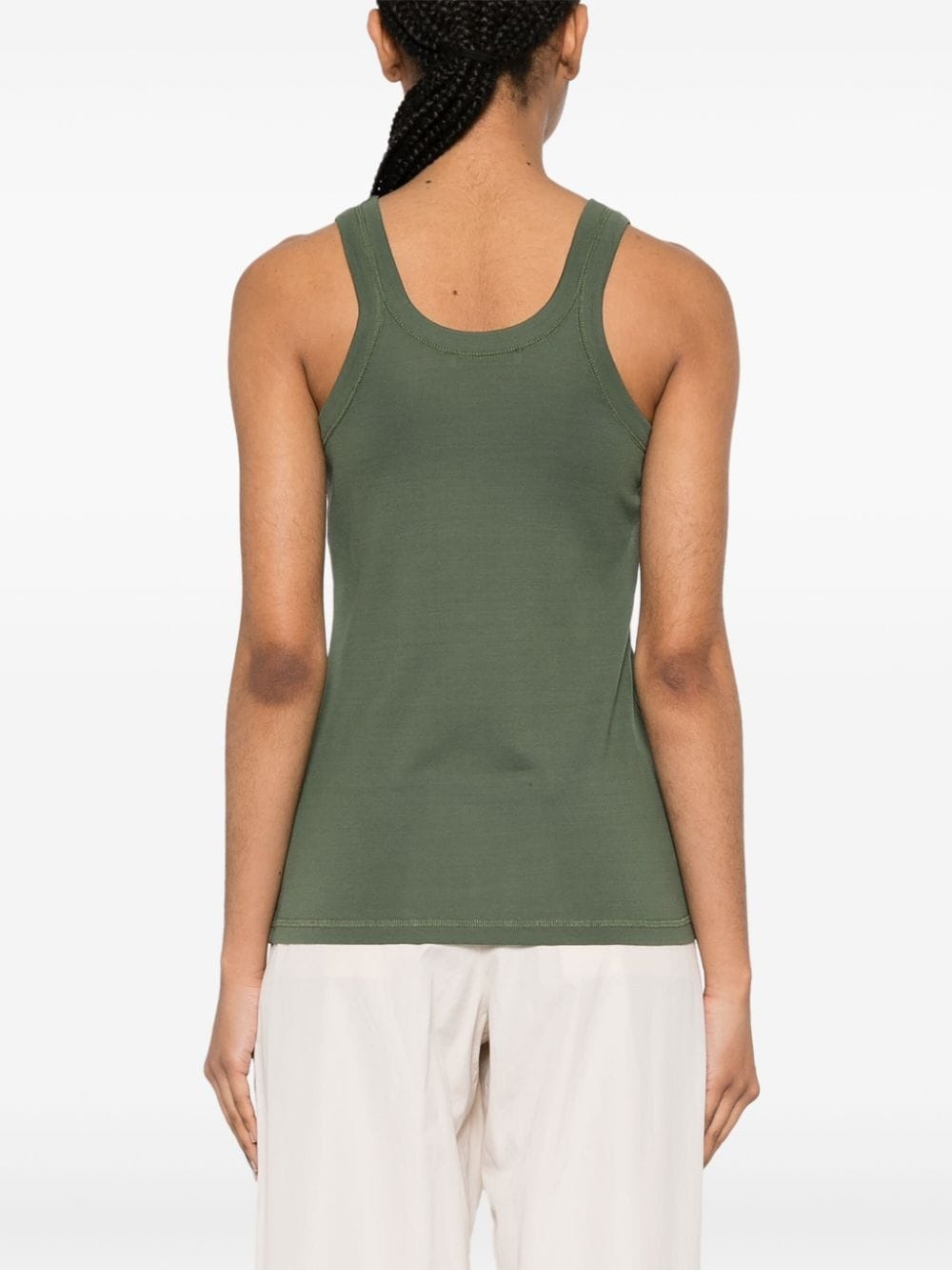 ribbed cotton top - 4