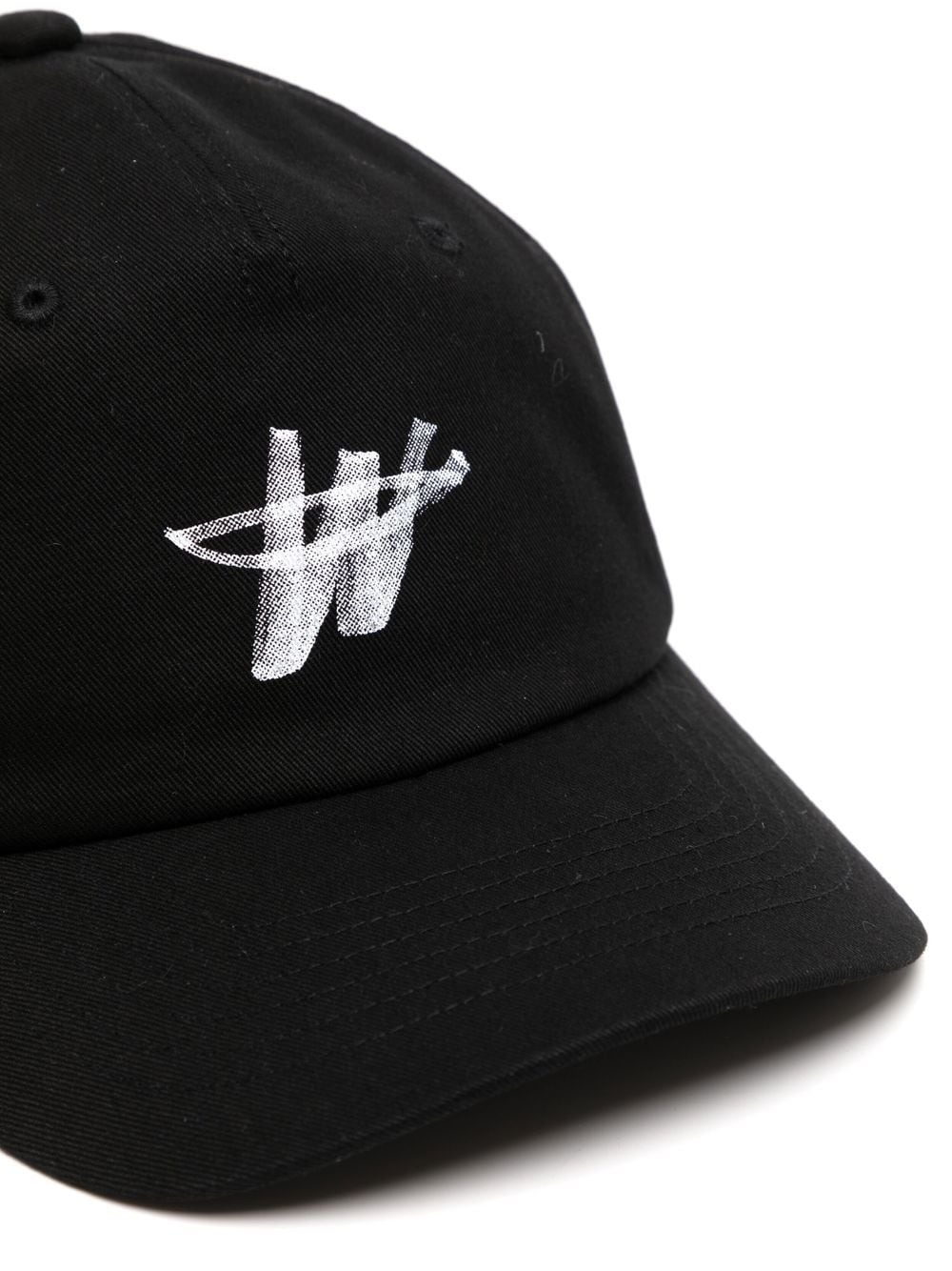 logo-print detail baseball cap - 2