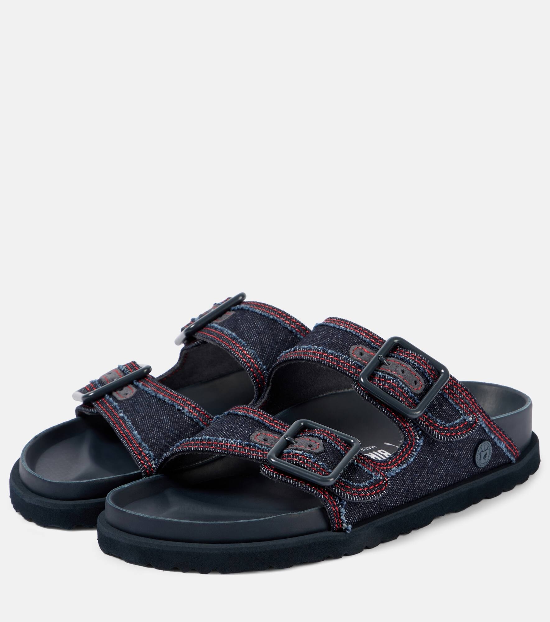 Arizona denim sandals - 4