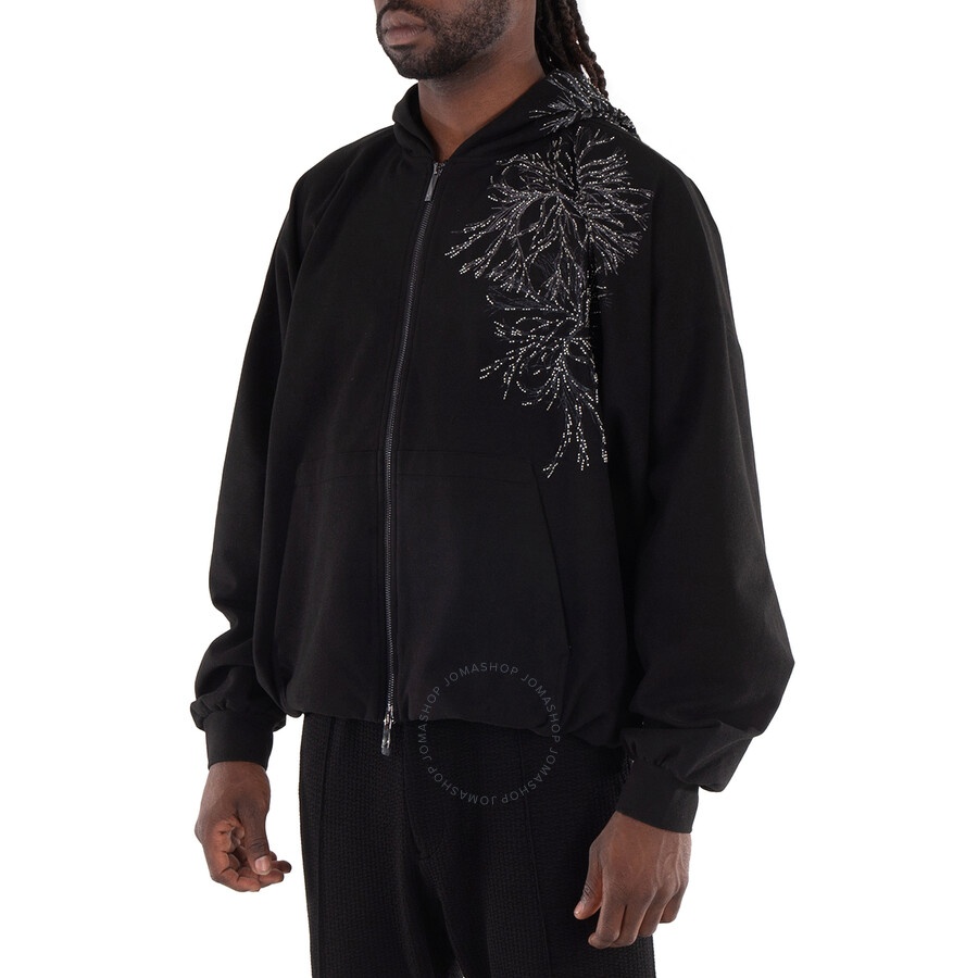 Emporio Armani Embellished Zip-Up Jacket - 2