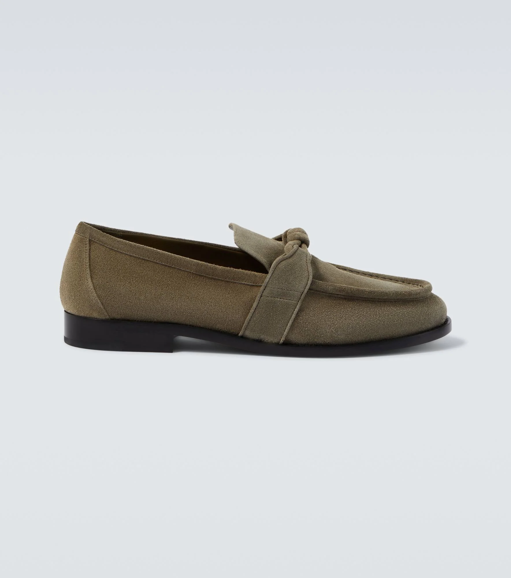 Astaire Knot suede loafers - 1