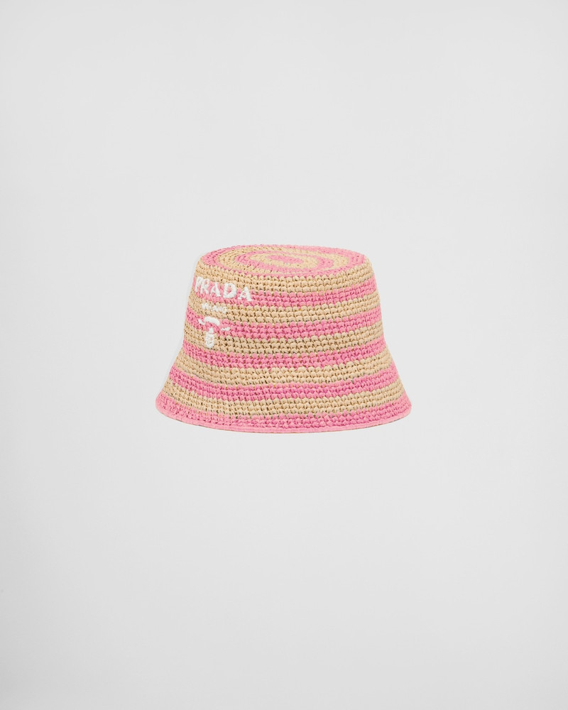 Raffia bucket hat 1