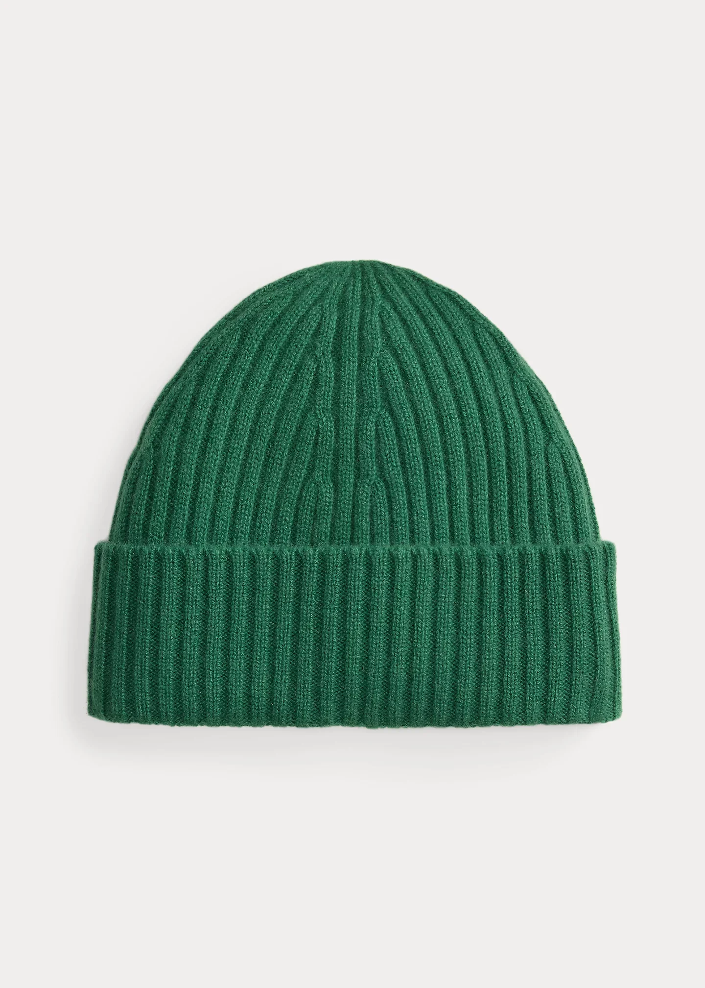 Rib-Knit Cashmere Beanie - 1