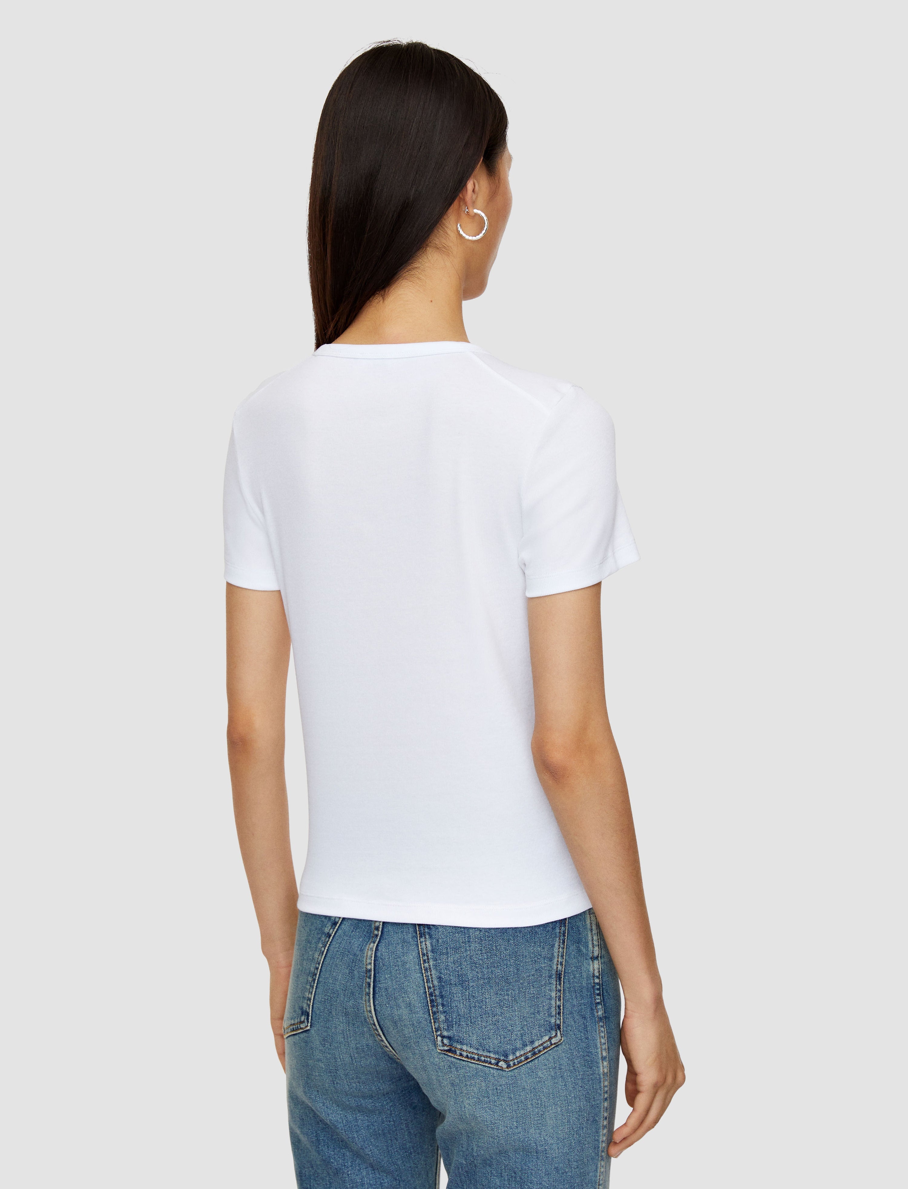 Jersey Rib T-Shirt - 4