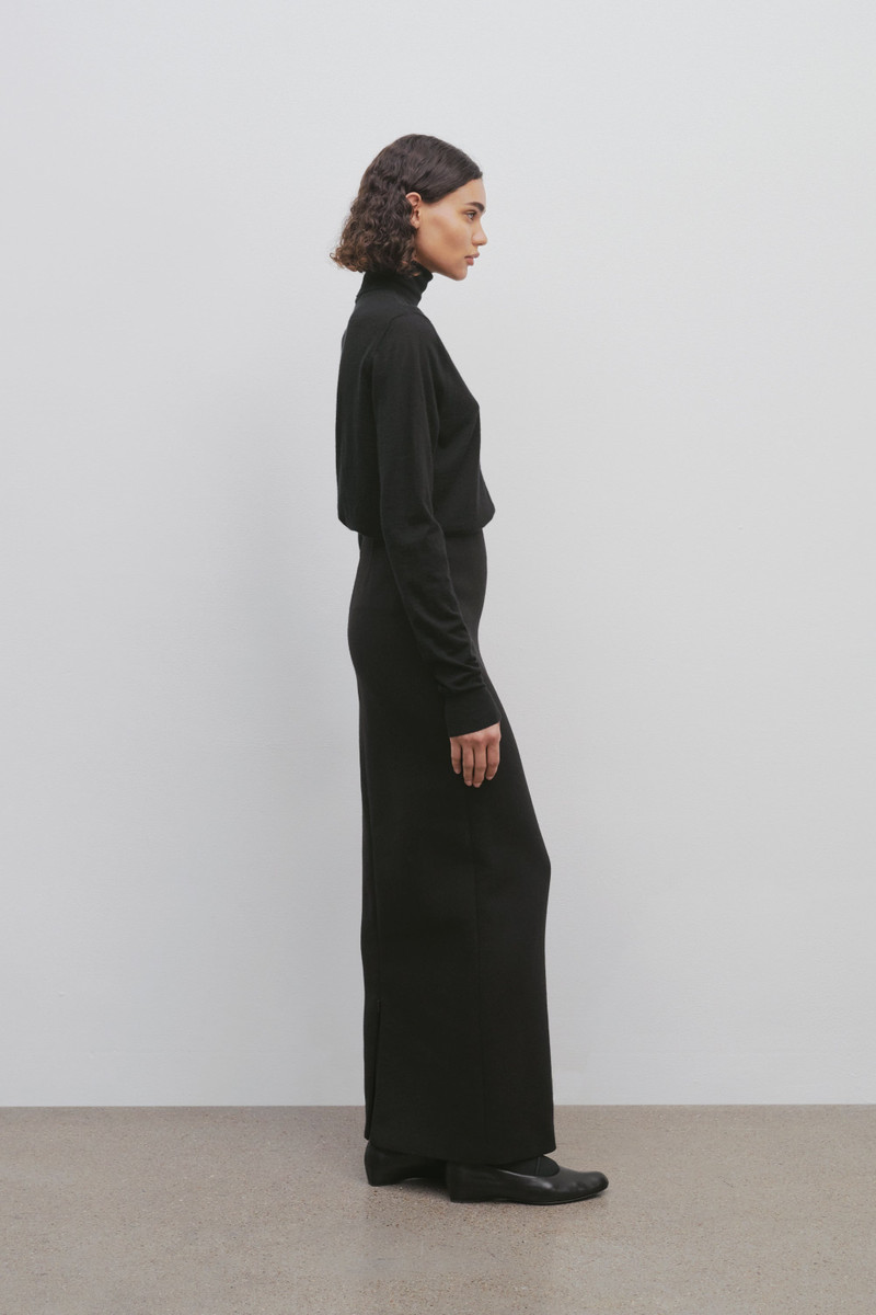 Bartelle Skirt in Virgin Wool and Silk 5