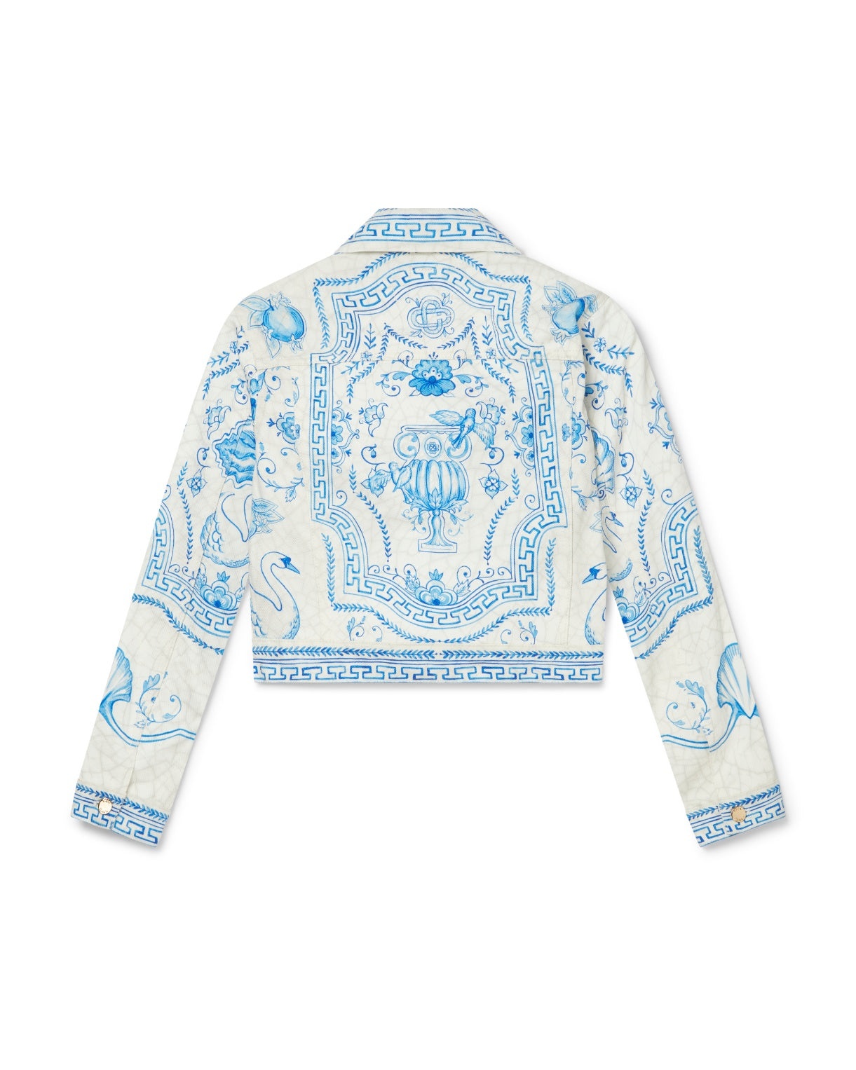 Plat A Dessert Classic Printed Denim Jacket - 2