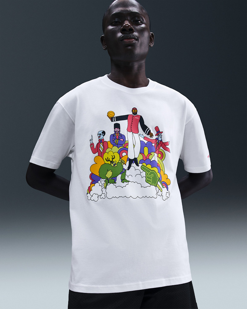 LeBron "Heat Wave" Men's Basketball T-Shirt 1