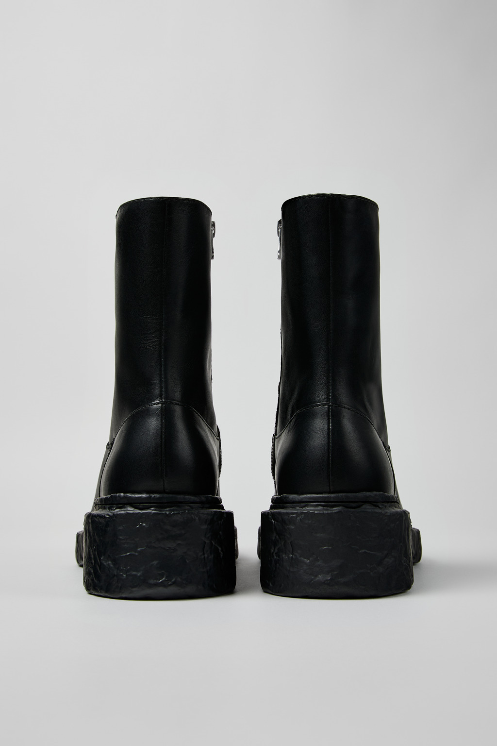 Black Leather Boots - 3