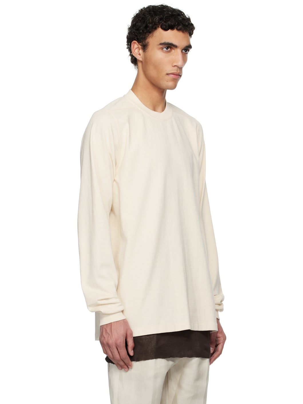 Off-White Hollywood Short Crewneck LS Sweatshirt - 2