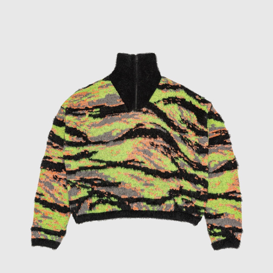 JACQUARD TIGER SWEATER - 1