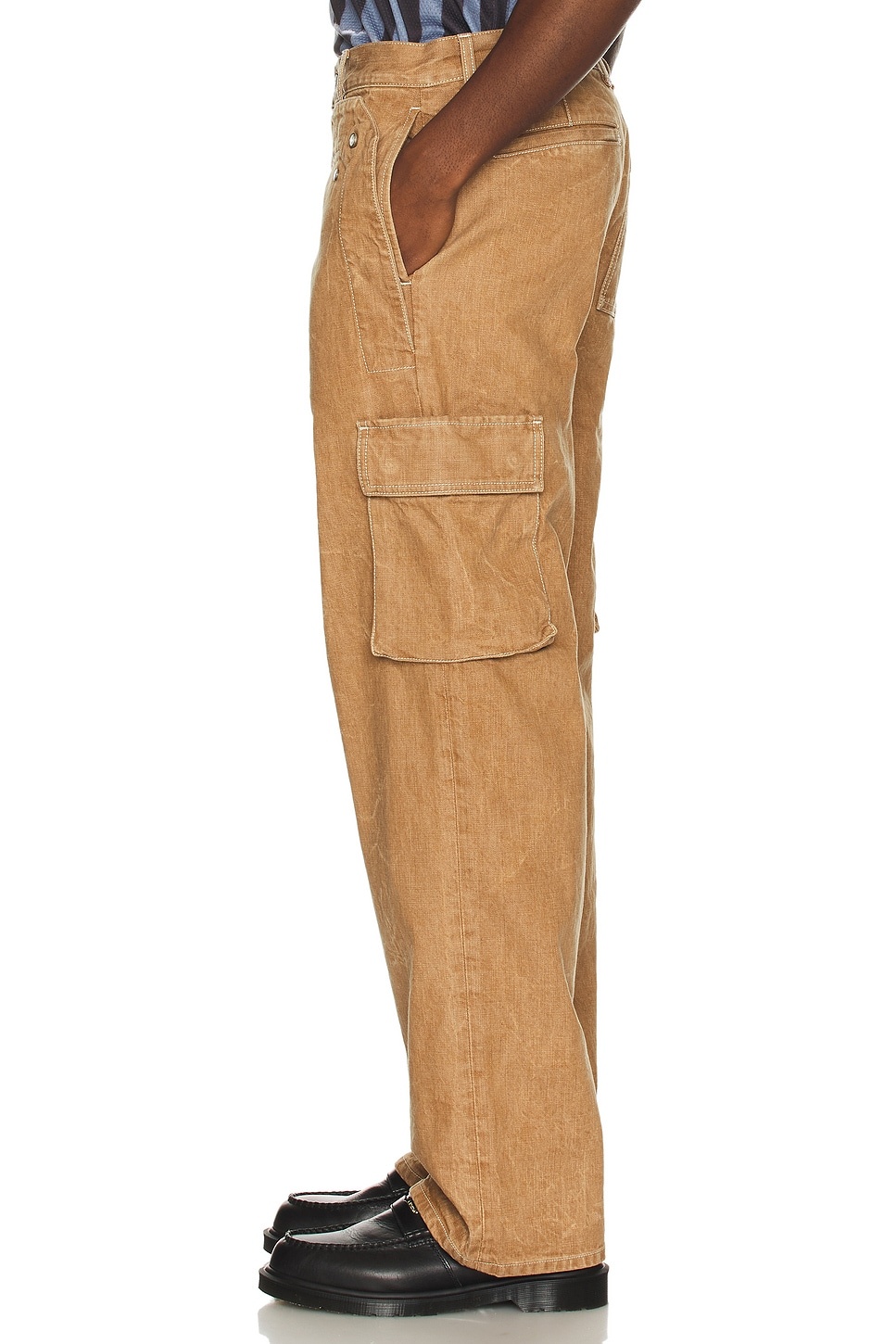 Peek-A-Boo Denim Trouser - 5