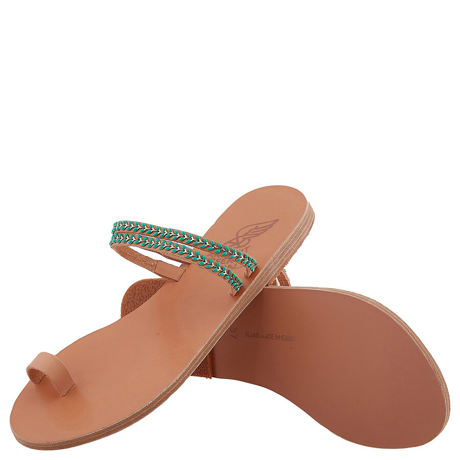 Ancient Greek Sandals Ladies Skalida Flat Sandals - 2