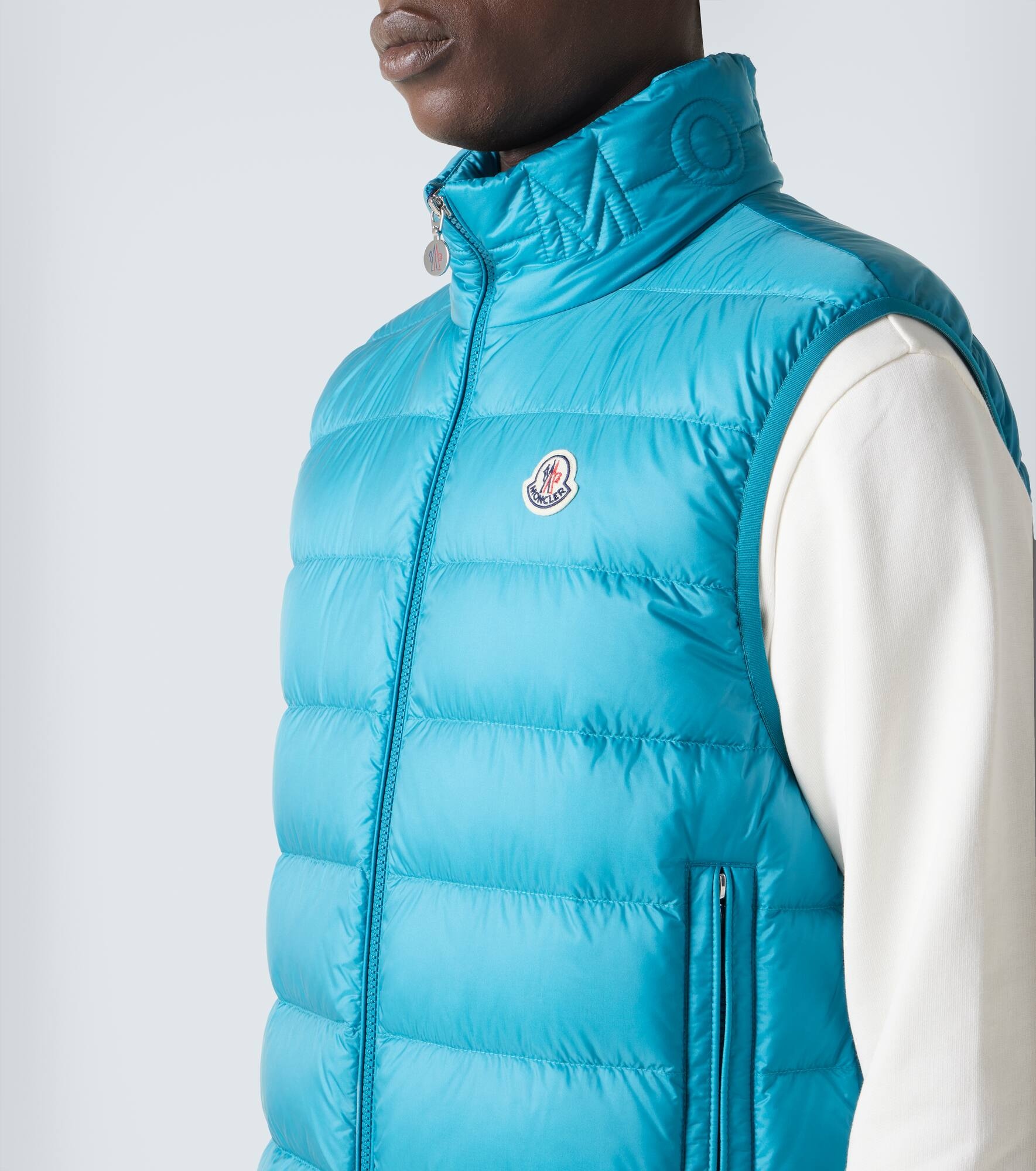 Quilted down vest - 5