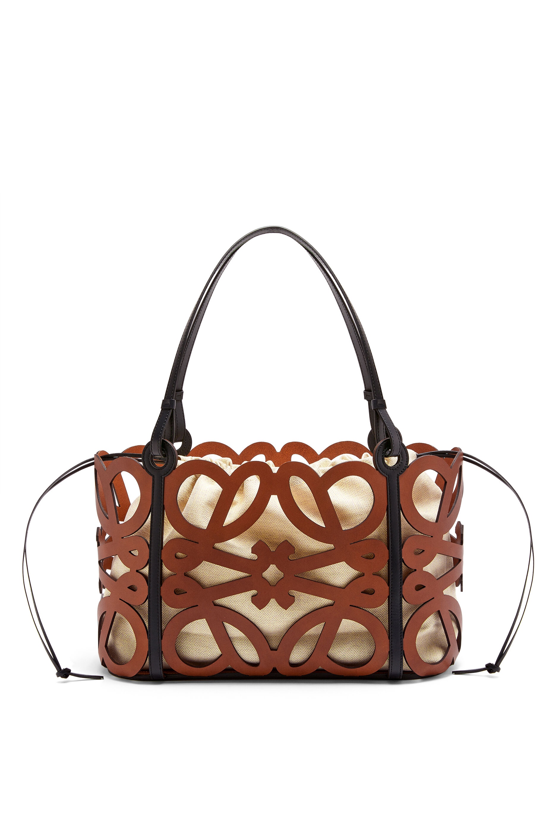 Loewe Anagram cut-out tote in calfskin | REVERSIBLE