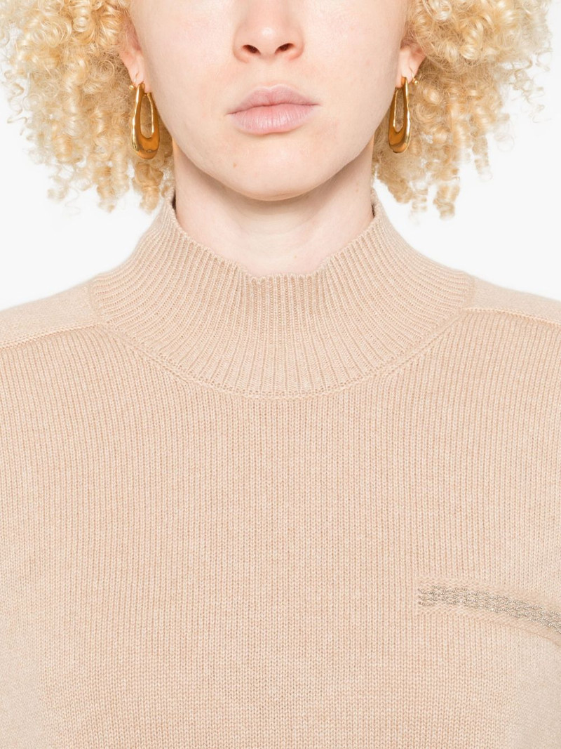 high-neck embellished sweater 5