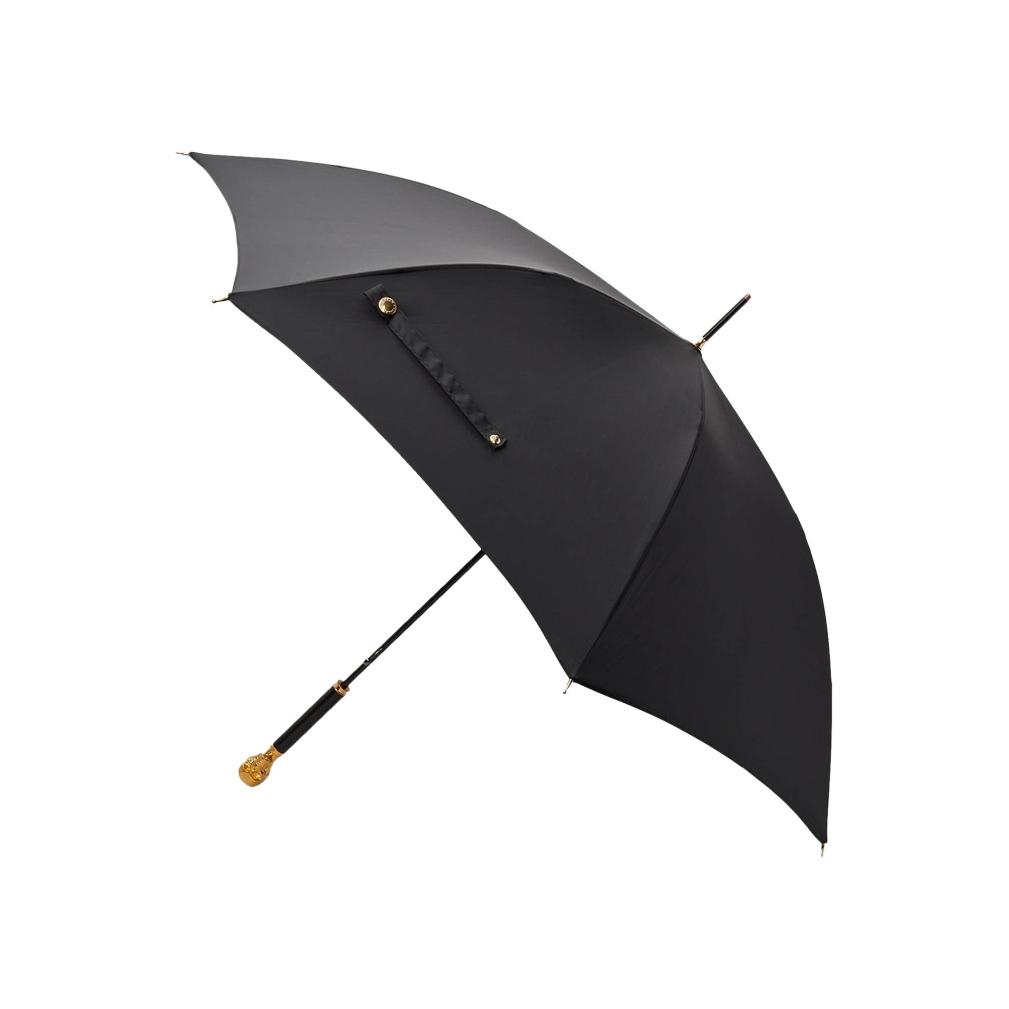 Alexander McQueen Skull Long Umbrella 'Black/Gold' - 2