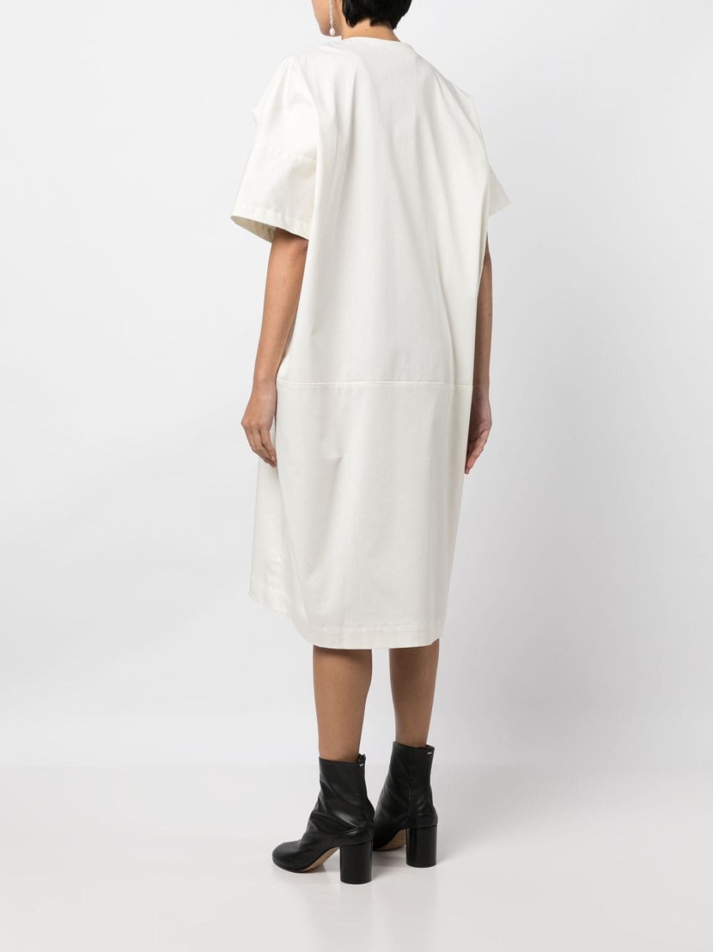 Pepper folded-collar dress - 4