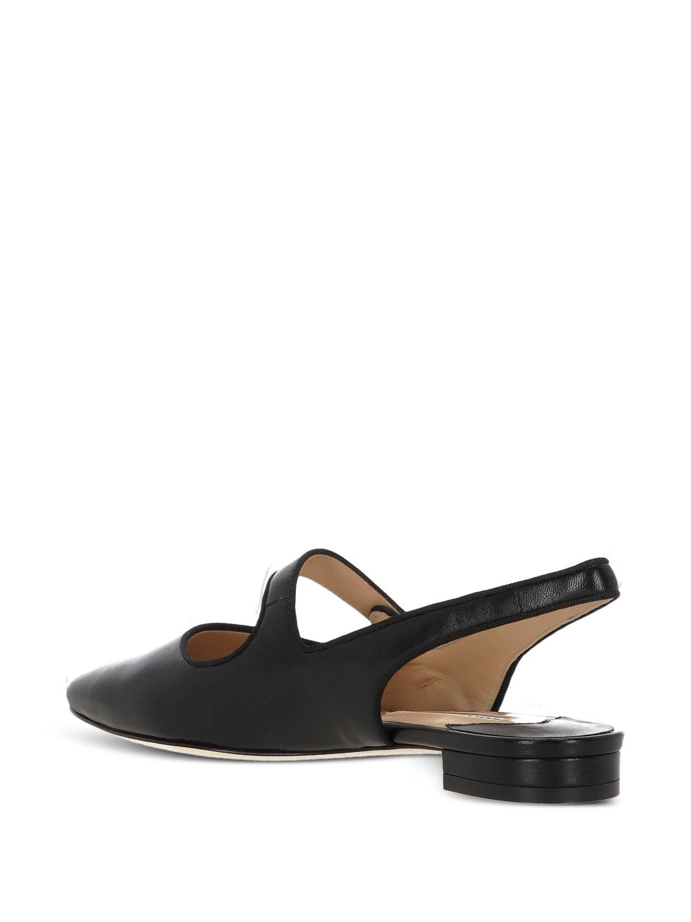 sling-back flat pumps - 4