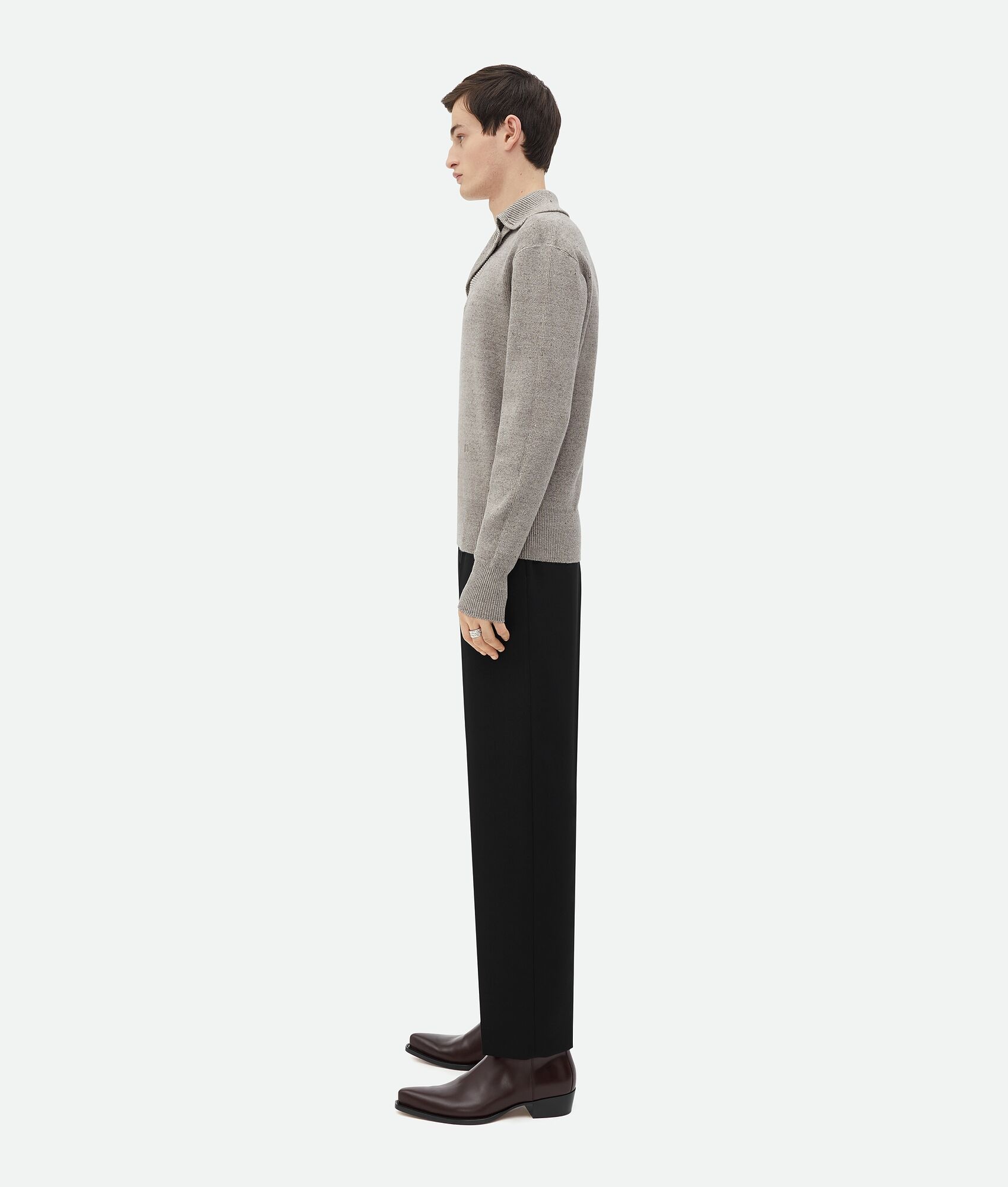 Linen "Bv" Embroidery Jumper - 2