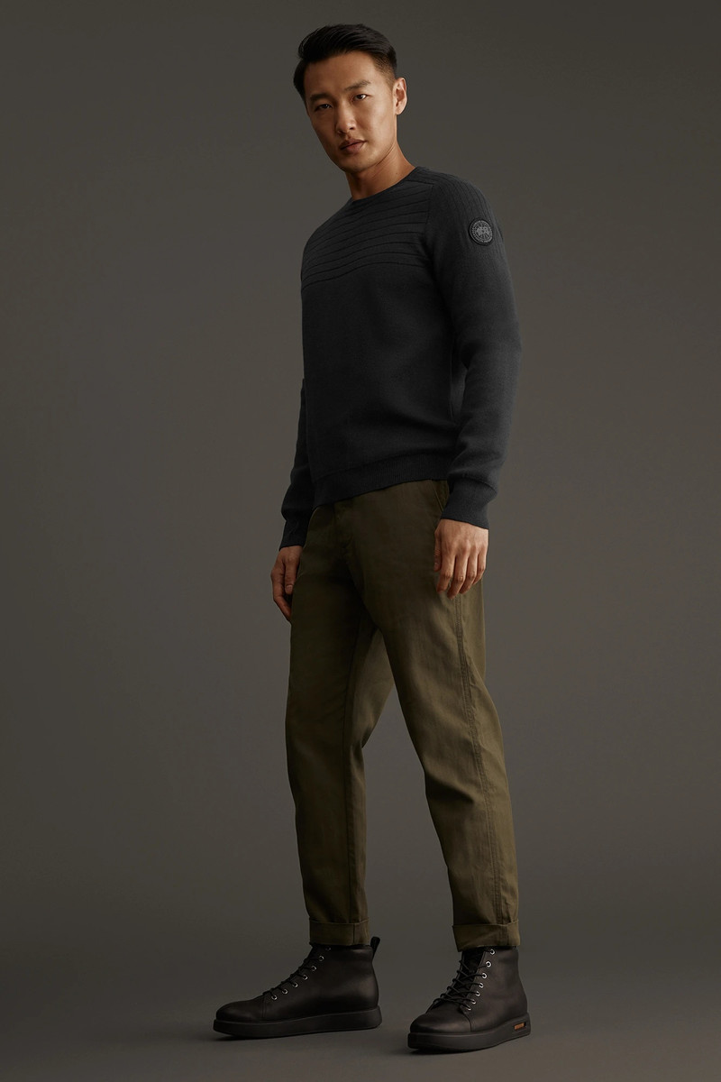 CONWAY CREW NECK SWEATER BLACK LABEL 3