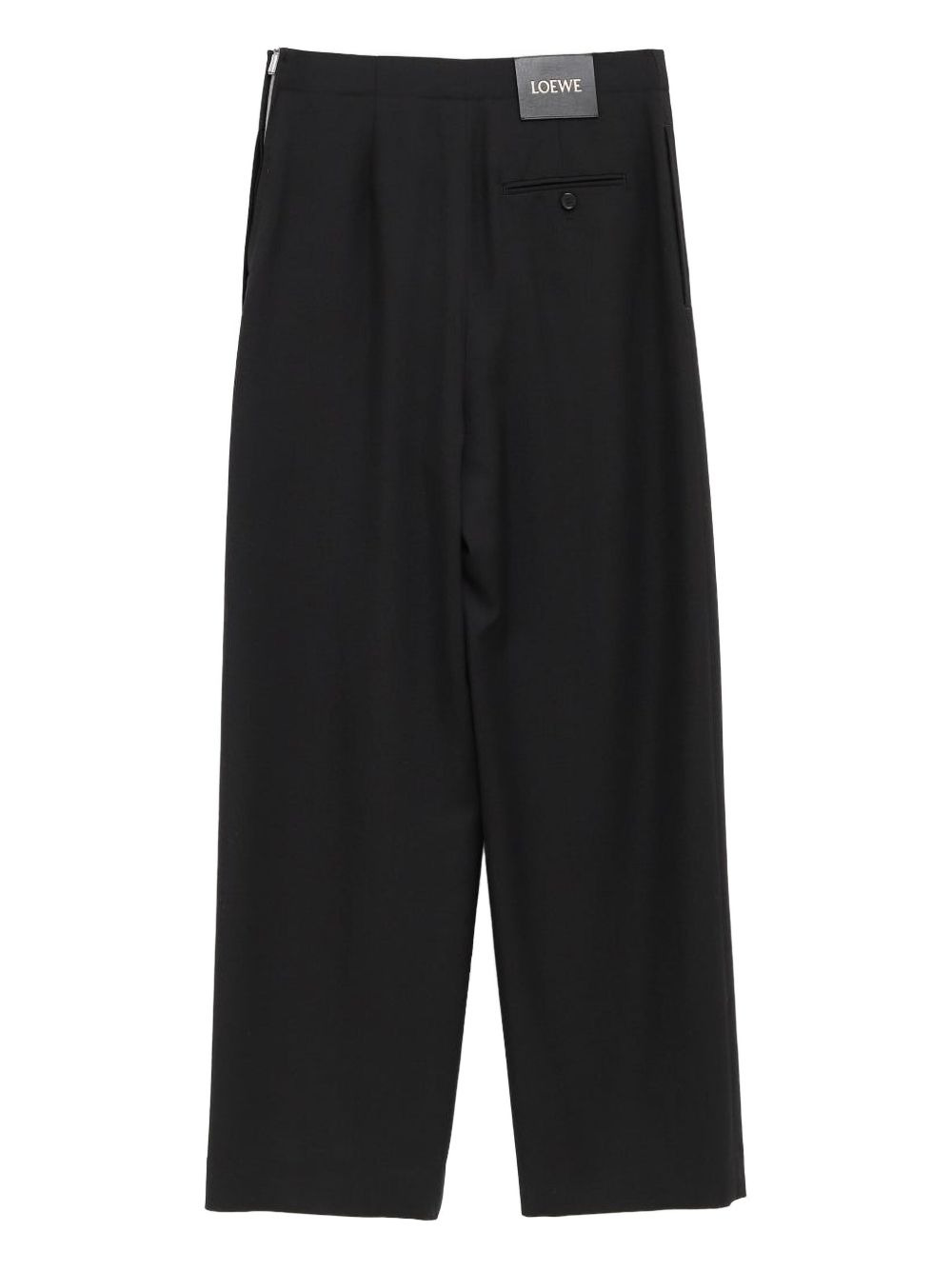 pleated buckled trousers - 2