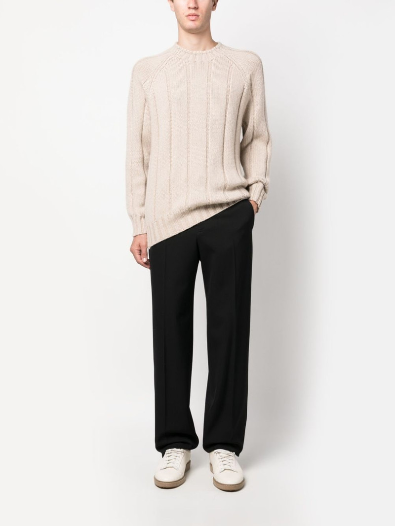 Brunello Cucinelli ribbed-knit cashmere jumper outlook