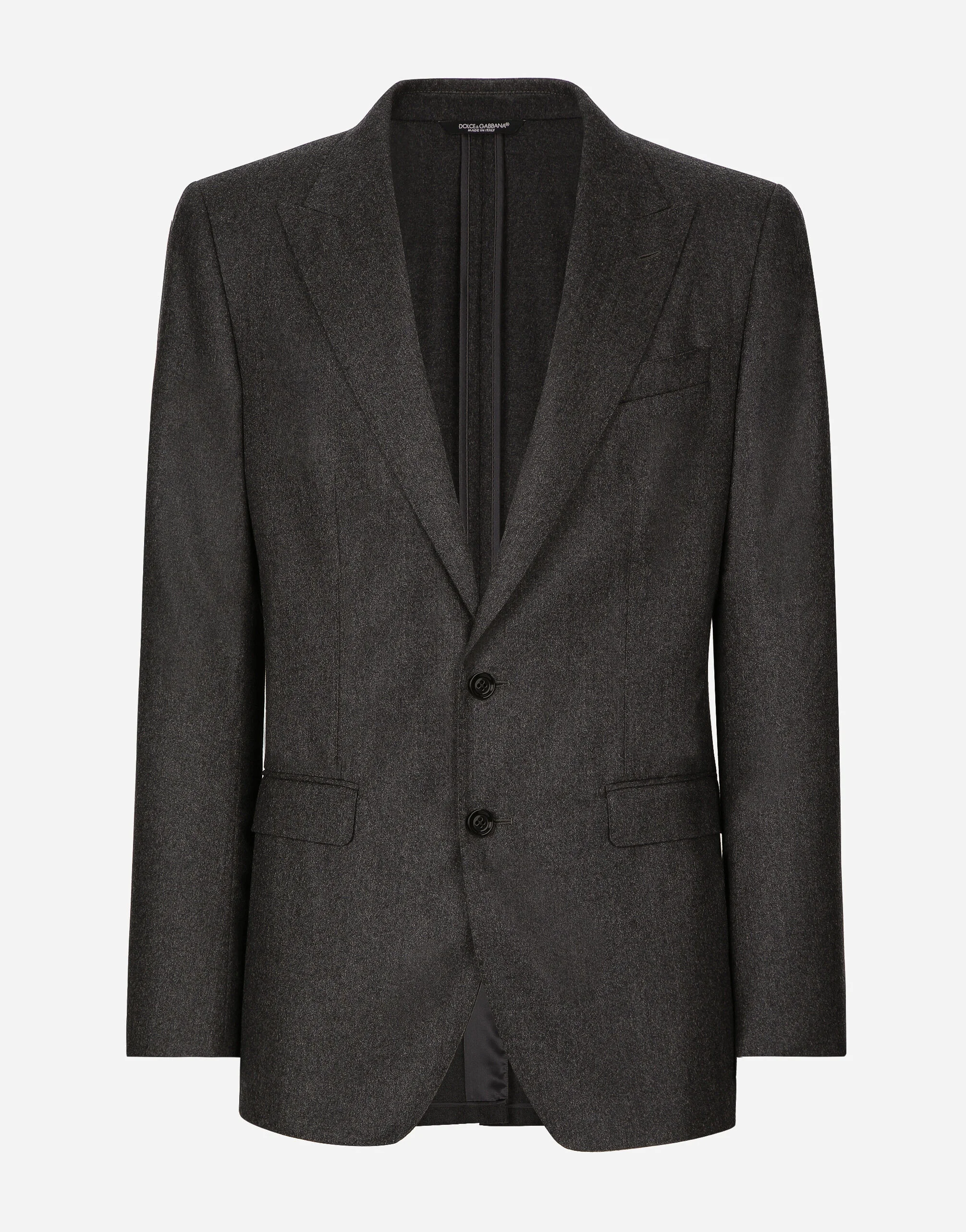 Single-breasted wool Taormina-fit jacket - 1