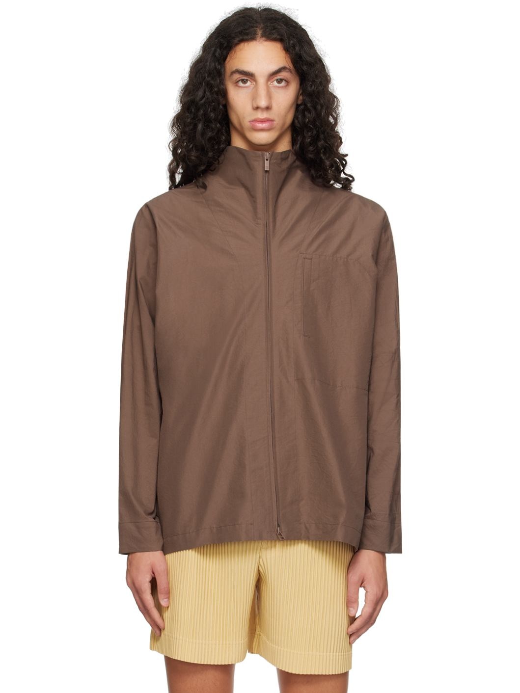 Brown Blank Shirt - 1