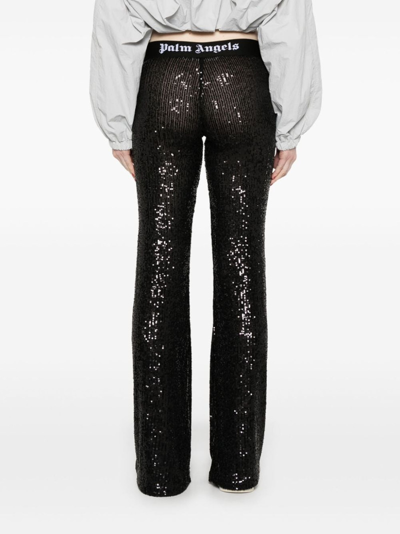 logo-tape trousers 4
