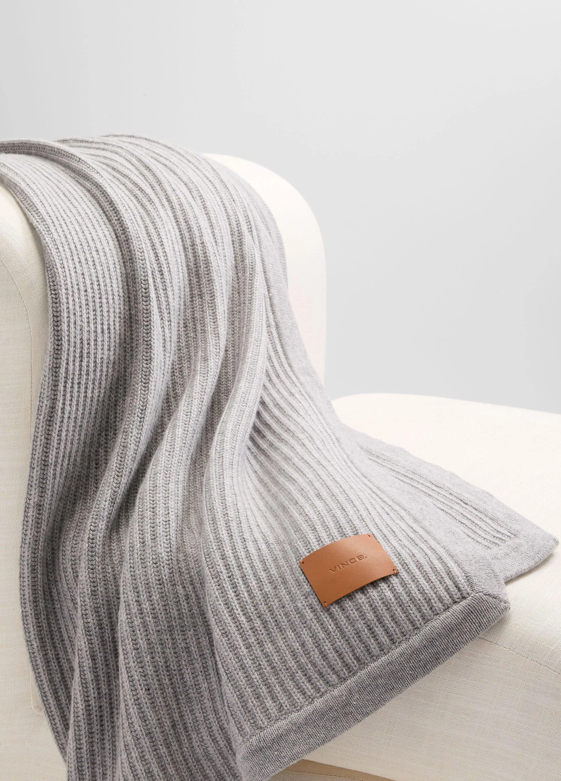 Vince Wool and Cashmere Throw