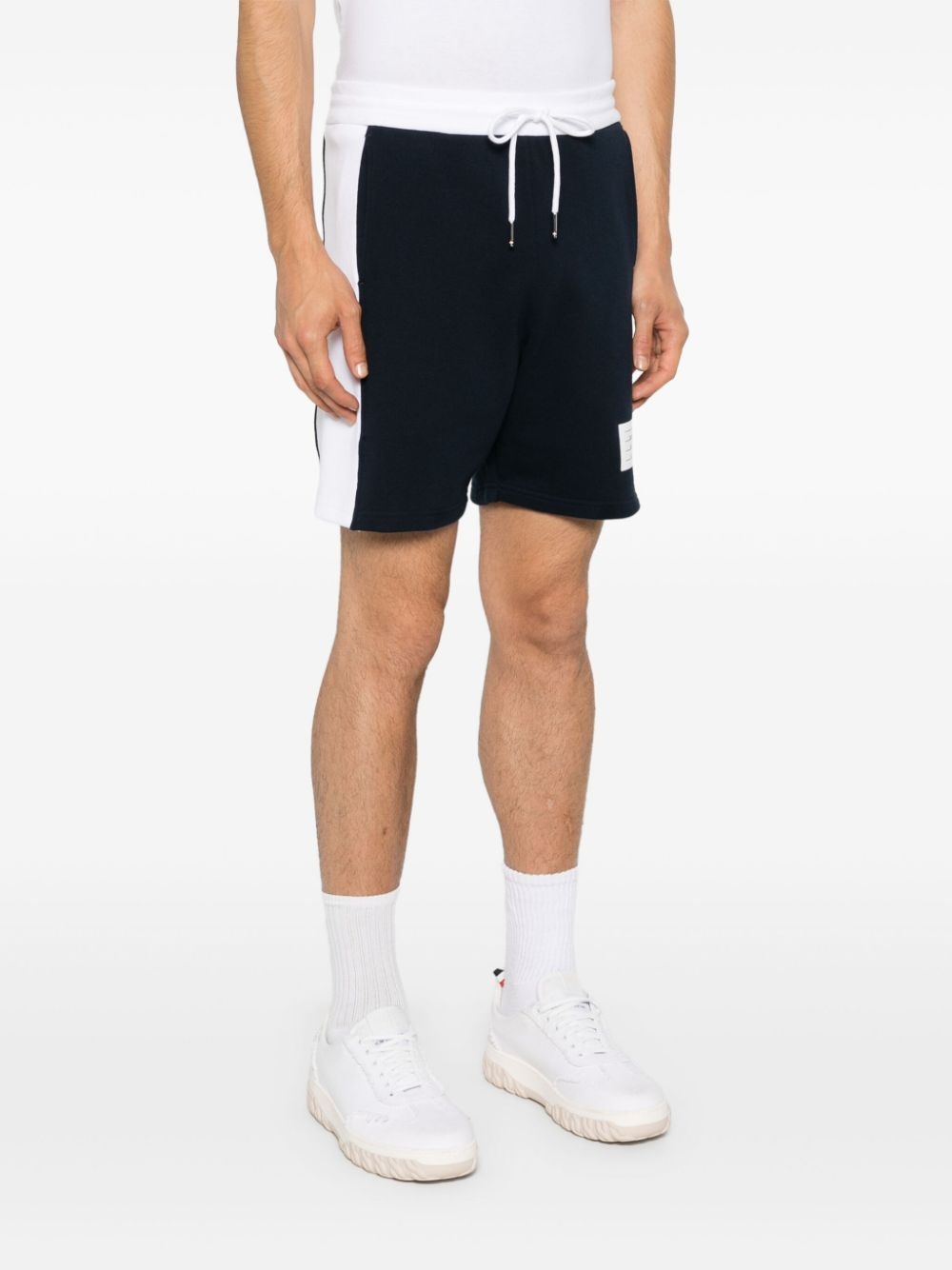 mid-rise track shorts - 3