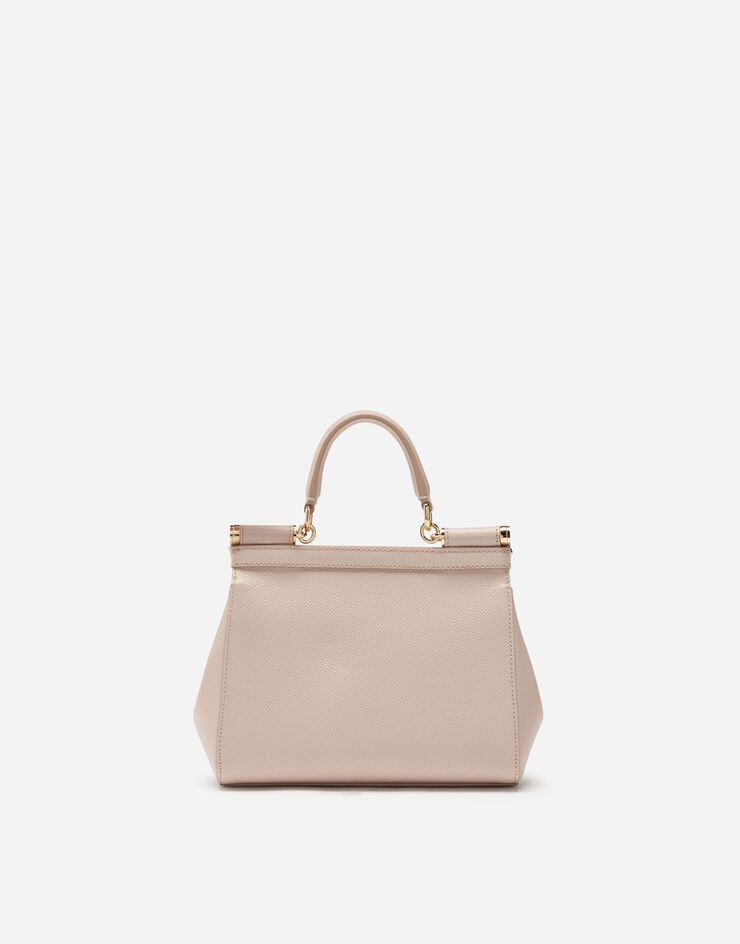 Small dauphine leather Sicily bag - 3