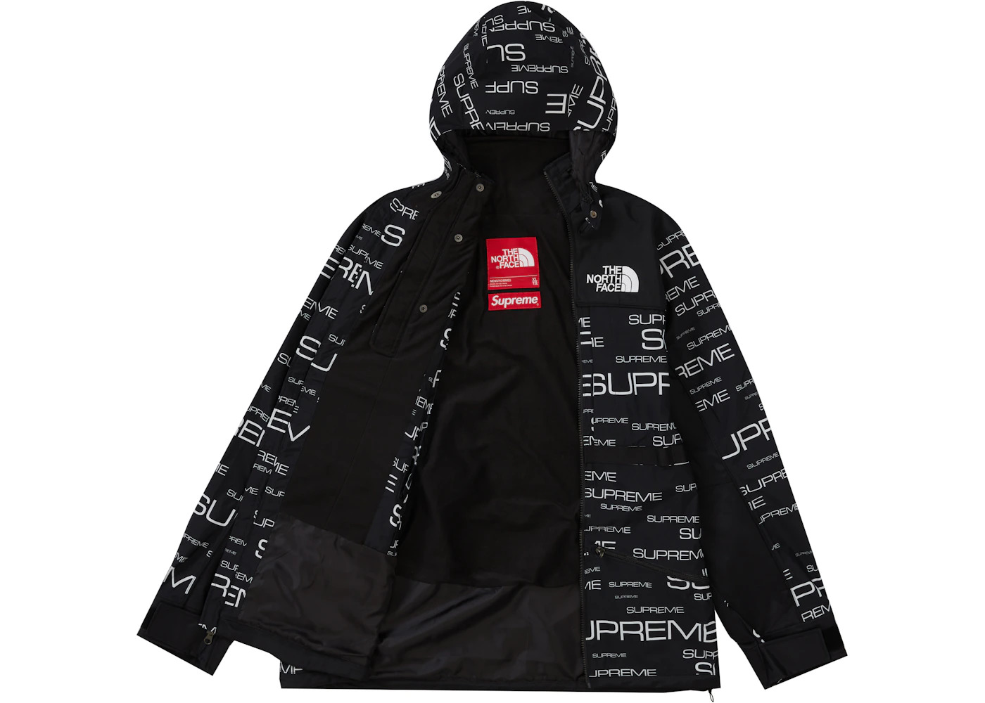 Supreme The North Face Steep Tech Apogee Jacket Black - 2