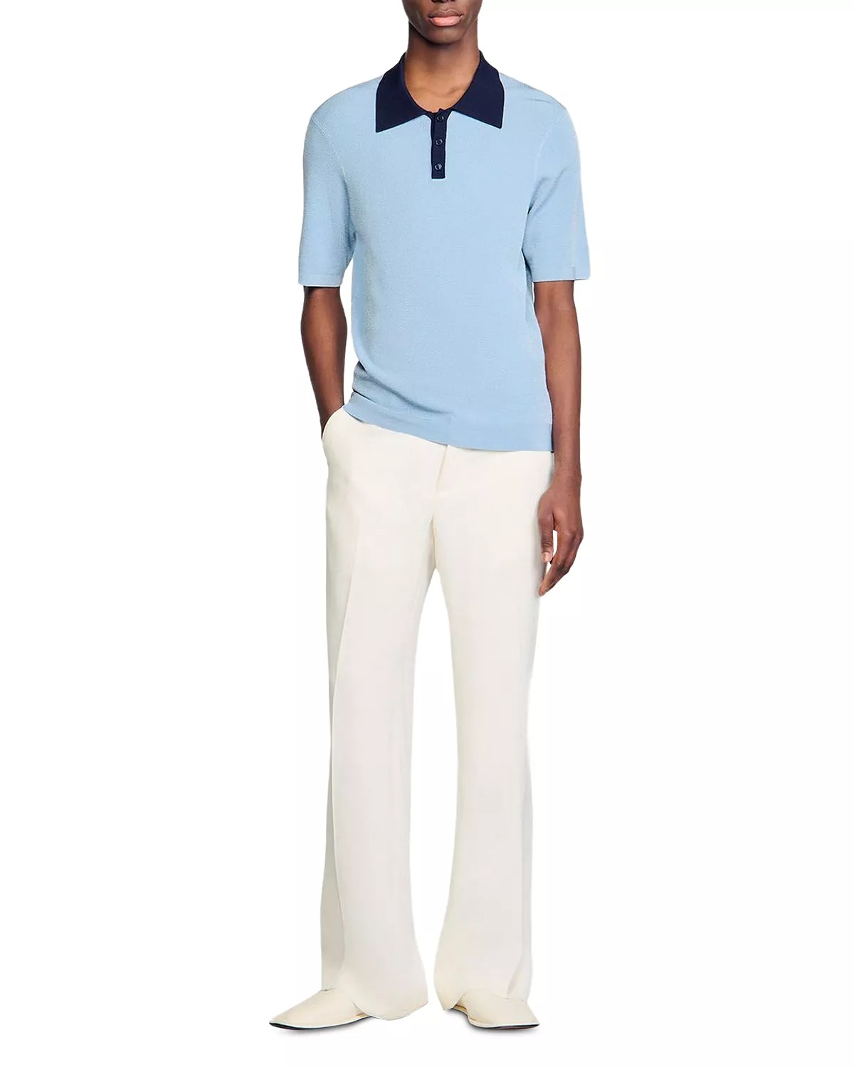 Two Tone Polo Shirt - 2