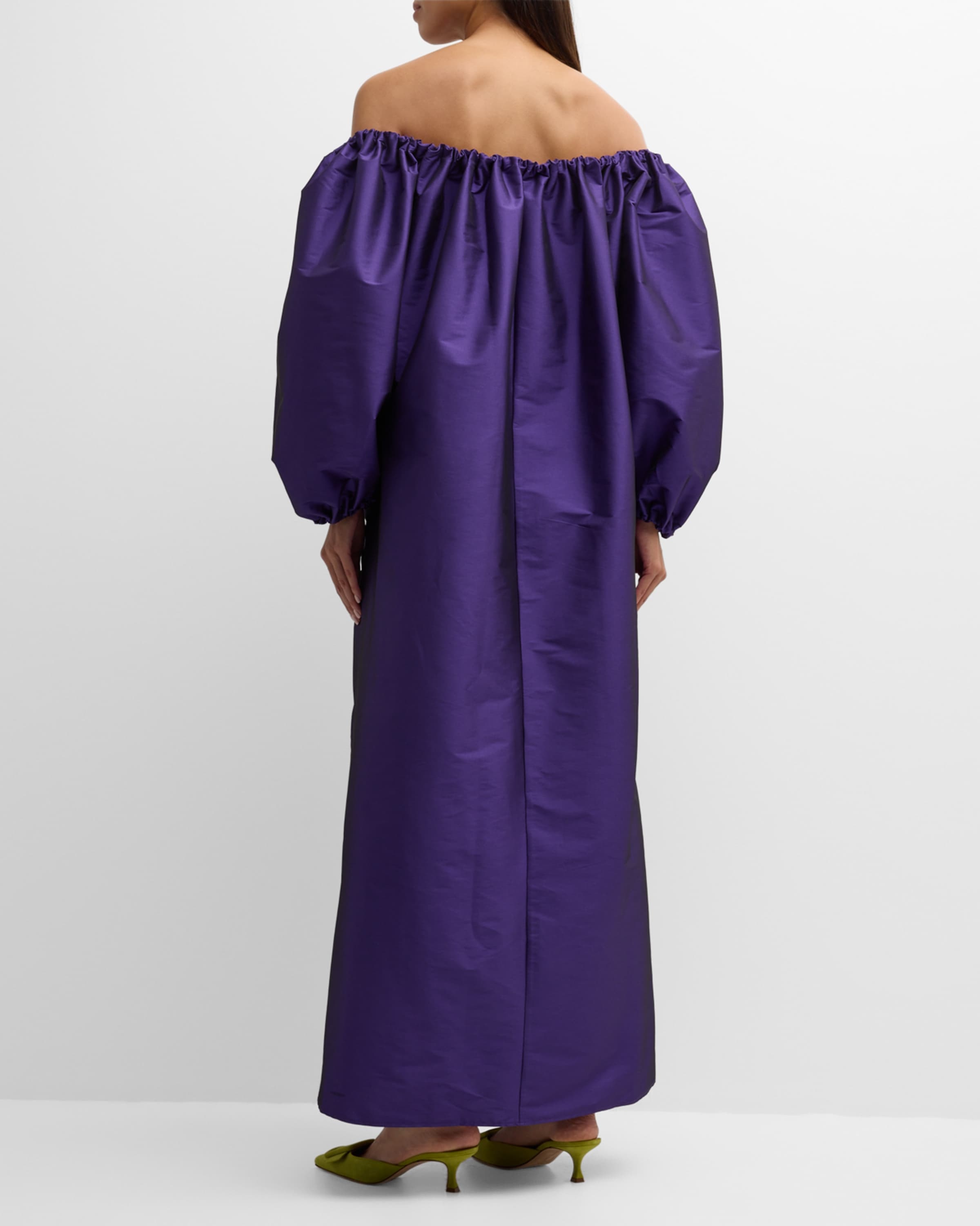 Bobby Off-Shoulder Maxi Dress - 4