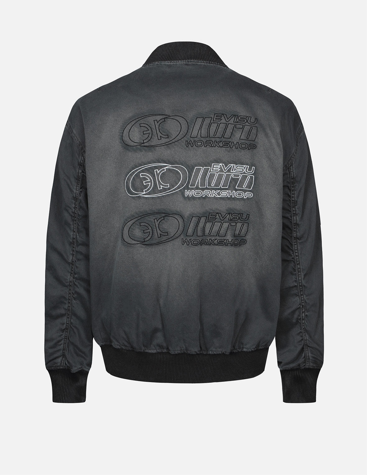 Multiple Logo Embroideries MA-1 Bomber Jacket - 2