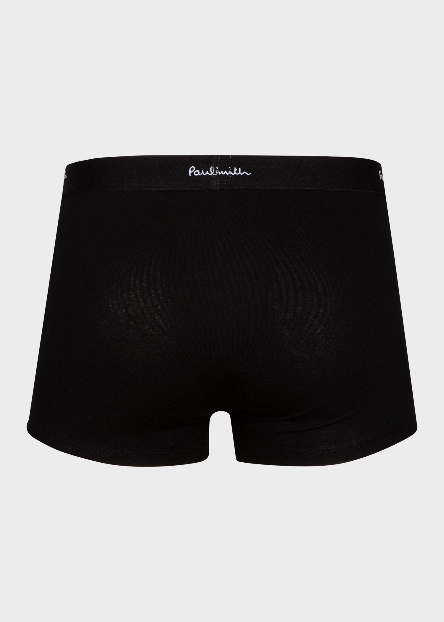 Black 'Artist Stripe' Boxer Briefs Three Pack - 5
